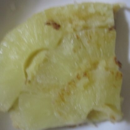 焼くとパイナップルが一層甘くなって美味しかったです。